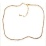 COLAR PRATA DOURADA RIVIERA