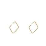 Argolas em ouro de 19,2kl - 19mm