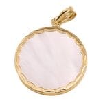 Medalha madre pérola - 30mm