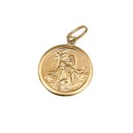 Medalha S. Cristovão em ouro - 16mm