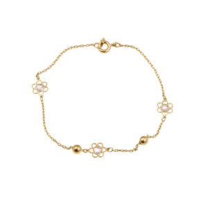 Pulseira em ouro 19.2kl - 18cm