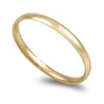 Aliança ouro amarelo – Amêndoa 2,5mm