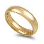 Aliança ouro amarelo – Amêndoa 6,0mm