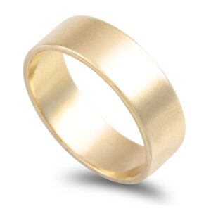 Aliança ouro amarelo – Anilha 6mm