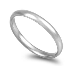 Aliança ouro branco – Amêndoa 3,0mm