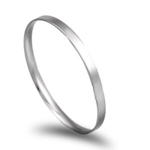 Aliança ouro branco - 2mm