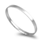 Aliança ouro branco – Anilha amendoada 1,5mm