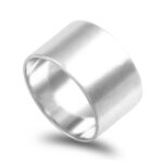 Aliança ouro branco – Anilha 12mm