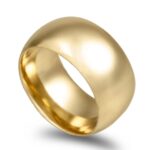 Aliança ouro amarelo – Amêndoa Leve 11mm