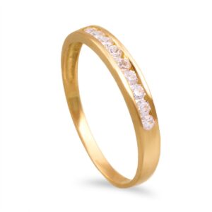 Anel memória em ouro