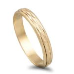 Aliança ouro amarelo 9kl - 3,5mm