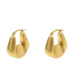 Argola com trabalhado em ouro de 19.2kl