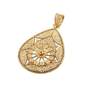 MEDALHA FILIGRANA EM OURO DE 19,2KL
