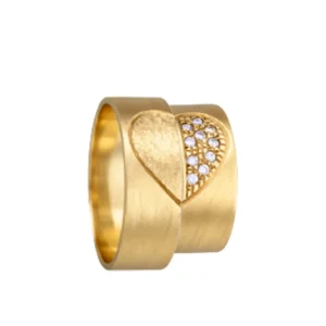 Aliança ouro amarelo de abrir - 3mm