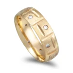 Aliança Ouro Amarelo 6mm De Largura