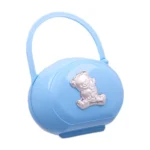 Caixa De Chupeta Urso Azul