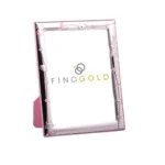 Moldura Cor-de-Rosa Bilaminada Com Gatinhos 10x15