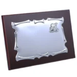Placa 25 Anos De Casados Em Madeira Com Bilaminado 10x15