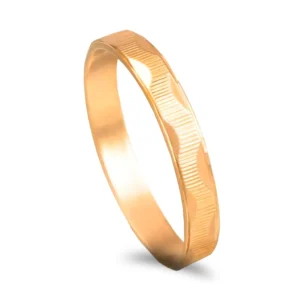 Aliança ouro amarelo - 3mm