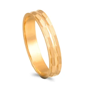 Aliança ouro amarelo - 3mm