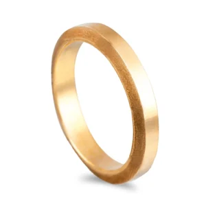 Aliança ouro amarelo - 3mm