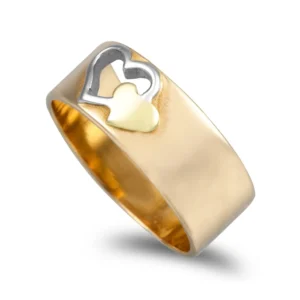 Aliança Em Ouro Amarelo De 19,2KL Com 7,5mm