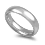 Aliança ouro branco – Amêndoa 6,0mm