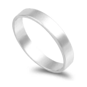 Aliança ouro branco – Anilha 3,5mm