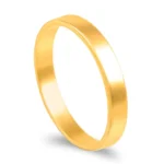 Anilha em ouro franco de 19,2kl - 3mm de largura