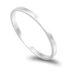 Aliança ouro branco – Anilha 1,5mm