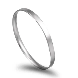Aliança ouro branco - 2mm