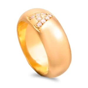 Aliança ouro amarelo com letra - 7mm