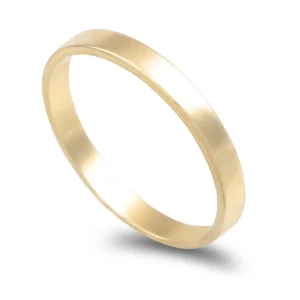 Aliança ouro amarelo – Anilha 2,5mm