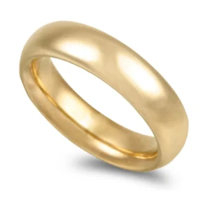 Aliança ouro amarelo – Amêndoa 6,5mm