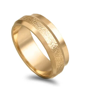 Aliança ouro amarelo - 7mm