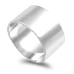 Aliança ouro branco – Anilha 11mm