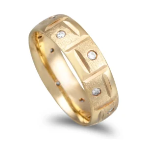 Aliança Ouro Amarelo 6mm De Largura