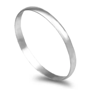 Aliança ouro branco - Meia Cana Vistosa Leve 1,8mm