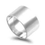 Aliança ouro branco – Anilha 12mm