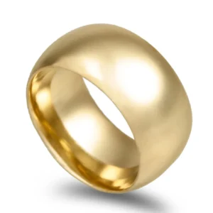 Aliança ouro amarelo – Amêndoa Leve 11mm