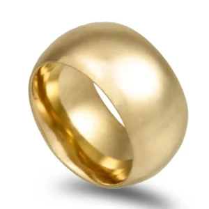Aliança ouro amarelo – Amêndoa Leve 12mm