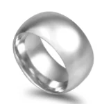 Aliança ouro branco – Amêndoa Leve 11mm