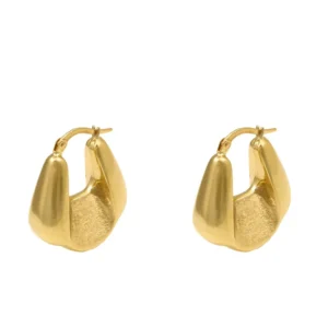Argola com trabalhado em ouro de 19.2kl