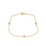 Pulseira em ouro 19,2kl - 18cm