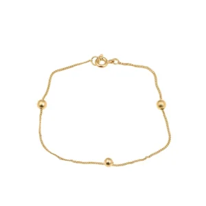 Pulseira em ouro 19,2kl - 18cm