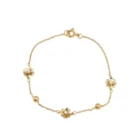 Pulseira em ouro 19.2kl - 18cm