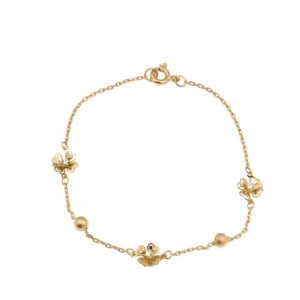 Pulseira em ouro 19.2kl - 18cm