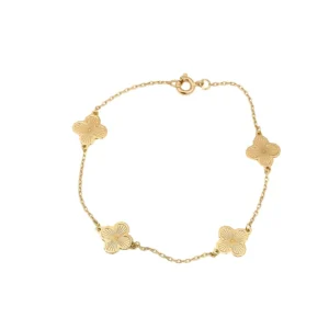 Pulseira em ouro 19.2kl - 18cm