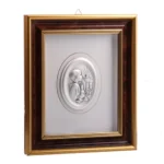 Quadro Em Madeira Menino Comunhão
