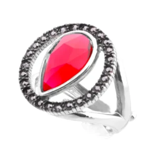 ANEL PRATA 925 COM CRISTAIS SWAROVSKY